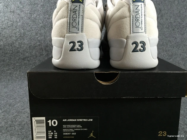 12 Jordan 308317-002 Suede Low Air Grey 1118